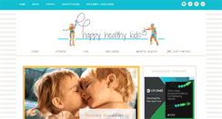 Desktop Screenshot of happyhealthykids.com